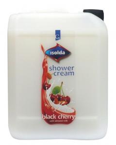 ISOLDA  tekuté mýdlo-shower cream  černá třešeň 5l