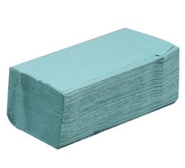 Papírový ručník skládaný  NATUR 1vr,zelený 5000ks/krt